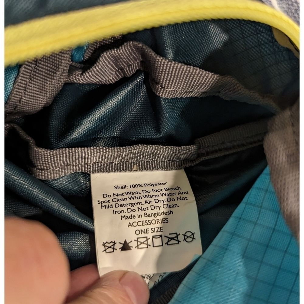 Eddie Bauer Color Block Stowaway Convertible Fann… - image 6